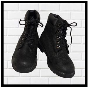 Timberland Classic Waterproof Boots Black Kids Size 9